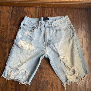 Gap Men's Distressed Jean Shorts
